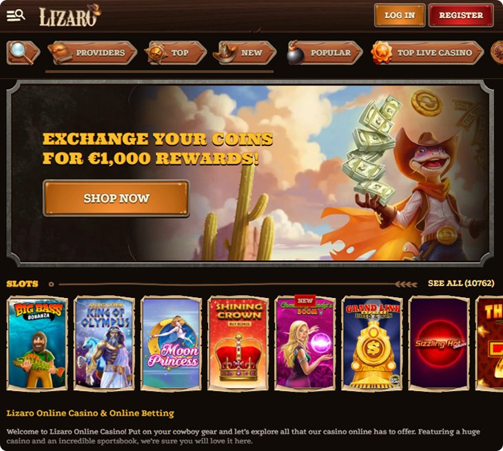 Discover the Thrills of Online Casino Gaming at Lizaro in the UK